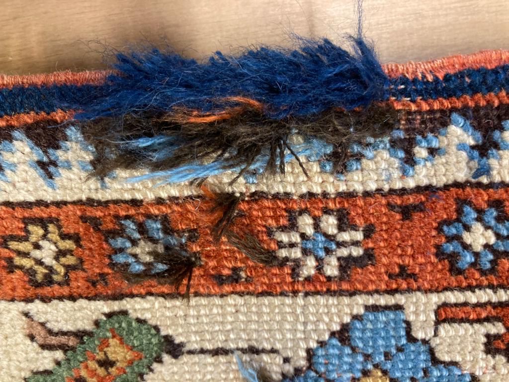 Teppichreparatur Kaukasischer Teppich Kazak